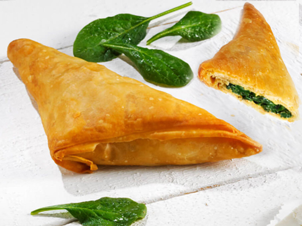 TRADITIONAL TRIANGLE SPINACH PIE (FROZEN)