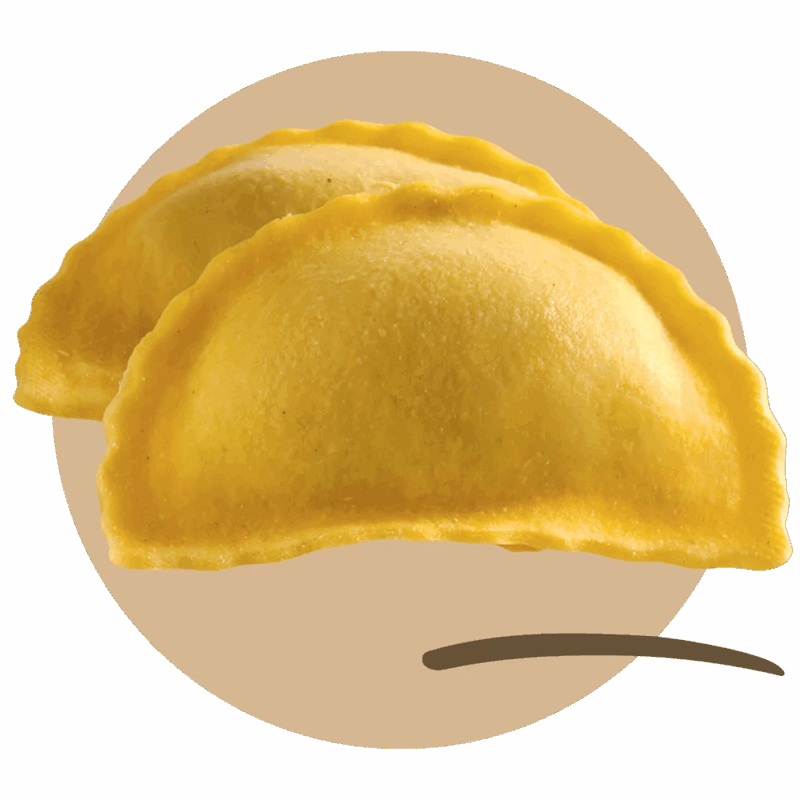 Panzerotti me kërpudha porcini
