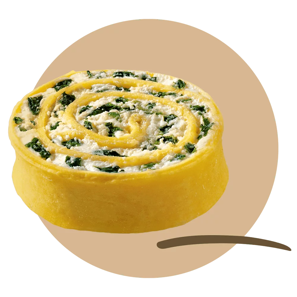 Ricciole® with ricotta & spinach