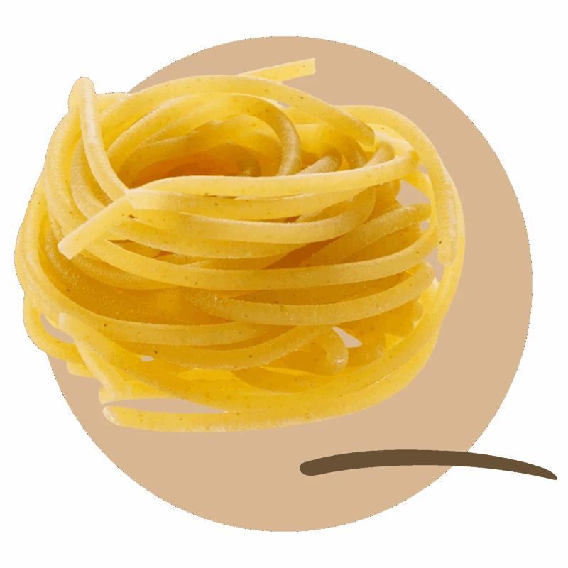 Bronze die fresh spaghetti