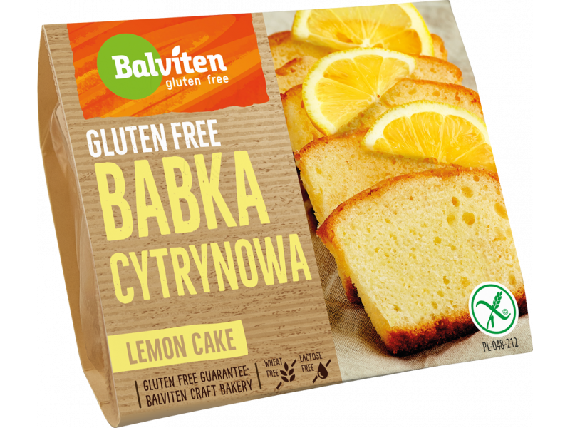 Lemon Cake 220g. Gluten-Free