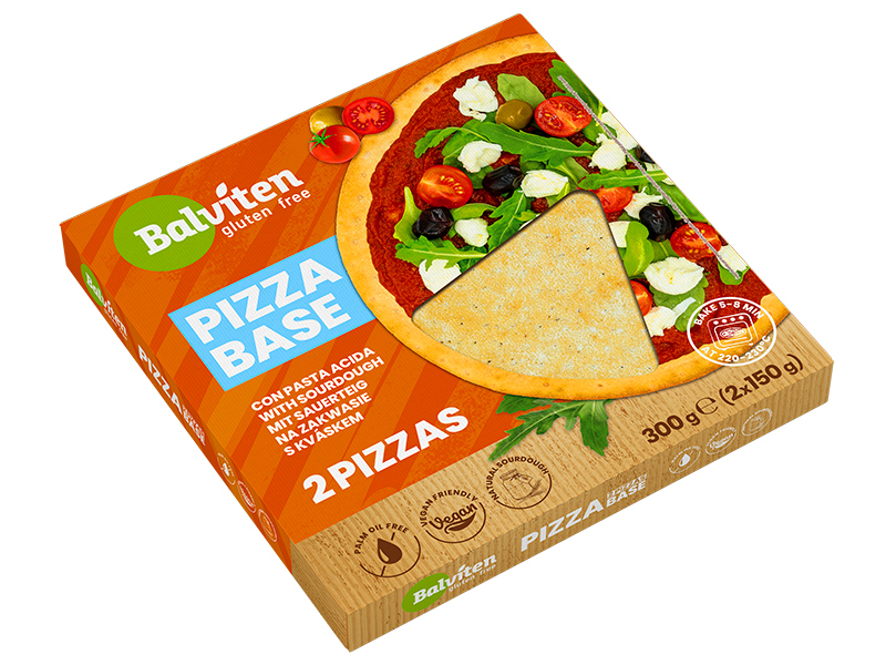 Pizza bases 2x150g. Gluten-Free