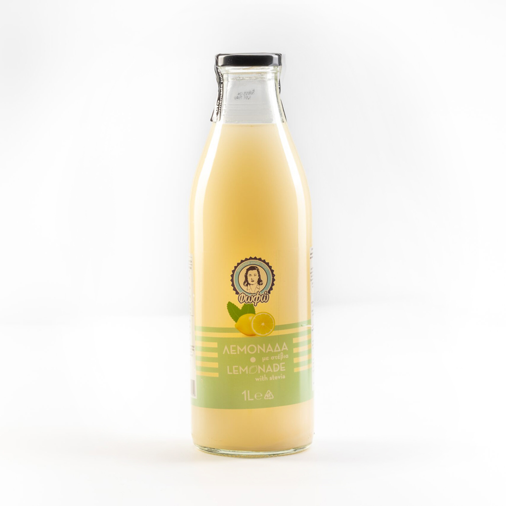 HOMEMADE JUICE FOFO LEMONADE STEVIA & GINGER 1L.