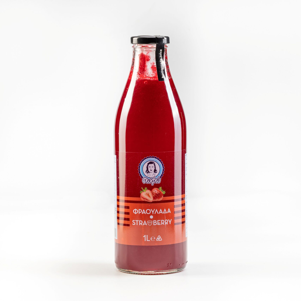 HOMEMADE JUICE FOFO STRAWBERRY 1L.